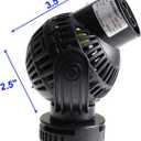 AQUANEAT Aquarium Wavemaker Circulation Pump, 1600GPH Fish Tank Powerhead, Submersible Water Pump, Magnetic Base