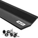 Garage Door Seal Top and Sides, 34.4FT Soft and Hard Composite Rubber Black Garage Door Weather Stripping Replacement, Universal Weatherproofing Garage Door Side Seal Strip