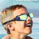Aegend Swim Goggles for Kids Youth 3-14 Anti-Fog Anti-UV Comfort Fit Goggles for Swimming