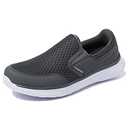 NewDenBer Sport Men's Casual Lightweight Slip-On Sneaker (9 ) US, Grey)