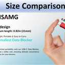 Data Blocker, USB C to C Data Blocker for iphone15 16 and Any Mobile Phone Charging, Protect Against Juice Jacking, Refuse Hacking 100% Guaranteed, Only Safe Charging (3-Pack)