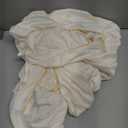 10x10ft Wrinkle Free Ivory Backdrop Curtain for Parties Soft Fabric Drapes Wedding Ivory Curtain Backdrop for Birthday Party Decorations Background for Photography 5x10ft,2 Panels