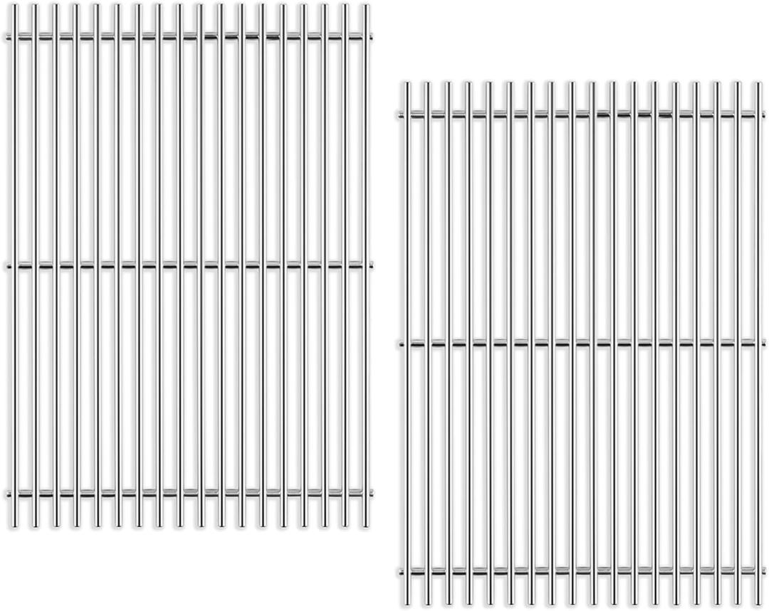 Genesis II E-310 Grates Replacement for Weber Genesis II E310 E-315 E-335 Grill Grates Genesis 2 GS4 S-310 S-315 S-335 Grill Parts Replacement Grates Genesis II LX E-340 S-340 66095 66802 Cooking Grid