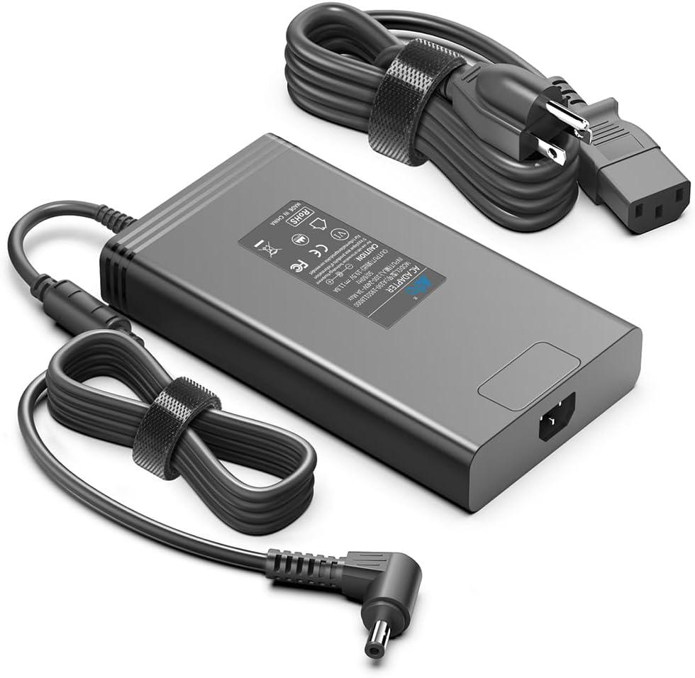 KFD 19.5V 11.8A 230W AC Adapter for NUC X15 9 Extreme MSI GS66 GS65 GS76 GS75 A17-230P1A Gigabyte Razer Blade Stealth RZ09 Gaming Laptop Charger Minisforum MS-01 GMKtec EVO-X2 Mini PC Power Supply