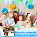 Pool Party Birthday Invitation Cards, Hawaiian Luau Fill-In Invites Card For Birthday Party, Tropical Invitations For Kids Family, Summer Parties Decorations Supplies, 20 Cards With Envelopes -01