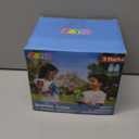 JOYIN 2 Kids Bubble Gun with 2 Bottles Refill Solution, Bubble Machine Gun for Toddlers 1-3 Kids 4-8, Party Favors, Summer Toy, Outdoors, Easter, Birthday Gift (Blue+green)