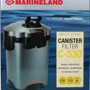 Marineland Multi-Stage C-530 Canister Filter for Aquariums, Easy Maintenance, 100 to 150-Gallon/530 GPH (PCML530)