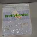 PRETTYGARDEN Womens 2025 Summer Casual Short Sleeve Dresses A Line Bow Tie Front Babydoll Loose Cute Mini Dress with Pockets (Blue, S)