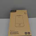 Homvana Humidifiers for Bedroom Home, 3.6 L Cool Mist Top-Fill 34H Super Long Time, Quiet 23dB, Baby Humidifier, Oil Diffuser for Large Room, House, Plant, Nursery, Office, BPA FREE, Ultrasonic (Grey)