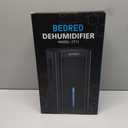 Dehumidifier, 95OZ Dehumidifier for Home 1000 Sq.Ft - Quiet with Auto Shut Off & Relaxing 7 Color Ambient Light,Ideal for Livingroom, Bedroom, Basement(Black)