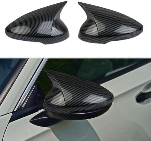 Fewshaw Carbon Fiber Style Side Rearview Mirror Guard Cover Molding Trim for 2023-2025 Acura Integra (mirror cover)