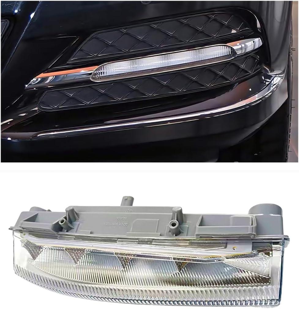 Egreat Fog Light LED Daytime Running Light Fog Lamp Compatible with 2007-2014 Mercedes Benz C Class W204 C250 C300 C350 E Class W212 E350 E63 (Driver Side #2049068900)