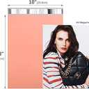 Metronic Poly Mailers 10x13 300 Pcs, Strong Adhensive Shipping Bags for Clothing, Medium Mailing Bags for Small Business, Shipping Envelopes, Tear-resistant Packing Bags in Peach Pink