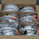 POWERASIA 12 Pack 6 Inch 5CCT Dimmable LED Recessed Lights, Metal LED Retrofit Can Lights 12W=75W, 1200LM, Selectable 2700K-6000K, ETL and Energy Star Certified