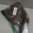 JAKY-Global Babys Breath Silk Artificial Flowers Burgundy 6 Bundle Fall Stems Fake Plants Decor Wedding Party Decoration Bouquets Real Touch DIY Home Garden,Farmhouse,Living Room (Autumn Red-6pcs)