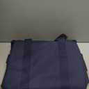 Nook Theory Reusable Insulated Grocery Bag - Leak Proof, X Large Cooler Bag - Insulated Shopping Bags for Groceries - Travel Cooler Bag for Frozen and Hot Food with Zippered Top (Deep Blue)