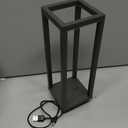 Cordless Table Lamp Rechargeable, IP55 Waterproof, 60h Runtime Protable Outdoor Table Lamps, 3 Color Stepless Dimming Battery Powered Table Lamp for Dinner/Restaurant/Bedroom/Cafe