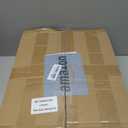 Glass Bathroom Accessories Set 5Pcs Crystal - Foaming Soap Dispenser, Soap Dish, Cup, Acrylic Toothbrush Holder with Tray Organizer, Qtip Jar, Bathroom Counter Set Sink Decor (Clear)