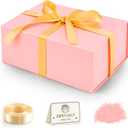 Gift Box, 13.8x9.5x4" Gift Boxes with Closure Lids for Presents Groomsman Proposal Box, Large Magnetic Gift Box for Wrapping Gifts, Christmas, Birthday Proposal Gift, Contains Card, Ribbon, FillerXL