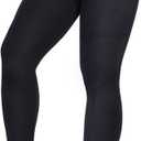 MOOSLOVER Women V Cross Waist Butt Lifting Leggings with Pockets High Waisted Yoga Pants (Medium, #2 Black-713)