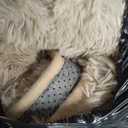 TENGTENGLINK 9x12 Fluffy Shag Area Rug Living Room Bedroom Washable Camel