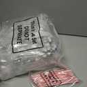 Baderke 20 Set Christmas Plastic Lamp Bottles with Straws Set Including Light Bulb Drink Empty Bottles & Straws and Caps for Christmas Party Juice Milk Cup Drink Water Containers