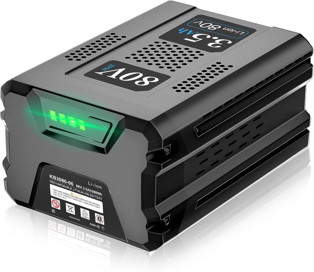 80V 3.5Ah Replacement for Kobalt 80V Battery KB2580-06 KB580-06 KB680-06 KB280-06, Compatible with Kobalt 80V Power Tools High Capacity Rechargeable Power Tool Battery