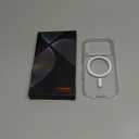 TORRAS Stronger Magnetic for iPhone 17 Pro Case Clear, [Covered Camera Control] [Anti-Yellowing] Compatible with MagSafe, Military-Grade Drop Protection, Slim Phone Case for iPhone 17 Pro