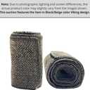 warreplica Medieval SCA LARP Reenactment Viking Wool Leg WrapsHerringbone PatternNorse Warrior Costume Accessory (Brown)