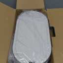 ELPHECO Bathroom Trash Can with Lid 2 Gallon Sensor Garbage Can, Automatic Trash Bin, Motion Sensor Trash Can, IPX5 Waterproof Plastic Wastebasket for Bathroom, Bedroom, Kitchen, Office, White Gold