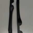 Car Seat Gap Filler Set of 2, 3IN1 Seat Side Gap Filler Plug with Storage Slot & Hook Function, Soft Foam Universal Fit Car SUV Truck Fill Gap Between Seats Console OrganizerNarrow Black