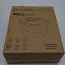 Collapsible Foot Spa with Heat and Remote, Heated Foot Bath Massager with Timer, and 24 Motorized Shiatsu Massage Balls, Foot Soaking Tub Supports Hot/Cold Water Soaking