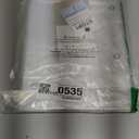 LiBa Bathroom Shower Curtain Waterproof Plastic Shower Curtain Premium PEVA Non-Toxic with Rust Proof Grommets Clear 8G Bathroom Accessories 72x72