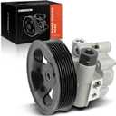 A-Premium Power Steering Pump, with Pulley, Compatible with Toyota Tacoma 2005-2015, Lexus RX350 2007-2009, 4.0L 3.5L, Replace # 4431004130