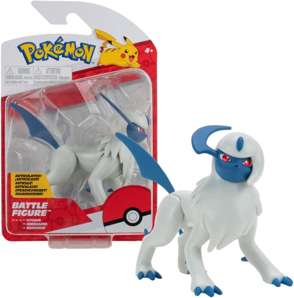 Pokemon Figure Toy 8 cm, Absol Battle Figure - New Wave 2022 - Officially Licensed Toy