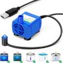 Cat Water Fountain Pump, Pet Water Fountain Pump Compatible Motor, DR-DC160 for Cat Drinking Fountain Cat Water Dispenser Replacement (Pump)