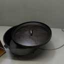 Lodge L12CO3BS Boy Scouts of America Cast Iron Camp Dutch Oven, Pre-Seasoned, 6-Quart, Black