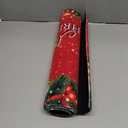 Christmas Doormat, Outdoor & Indoor Merry Christmas Door Mat Outside Holiday Door Mats for Front Door Entrances, 17"x30", Christmas Red