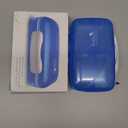 Travel Pill Organizer Large Portable Medication Organizer, Fullicon Oversize 8 Compartment Pill Box, Vitamin Travel Case Pill Holder - Airtight & Moistureproof (Blue)