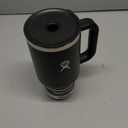 Hydro Flask Travel Tumbler with Handle, Lid and Straw - Insulated Stainless Steel in 32 Oz Black