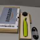 Philips Norelco One 360 Hybrid Face, Electric Beard Trimmer and Shaver, with 360 Technology, 1x 360 for Face, 5in1 Adjustable Comb, Model QP2724/90 (Black & Lime Green)