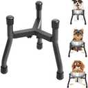 Elevated Dog Bowls, Adjustable Metal Raised Dog Bowl Stand for Medium Dogs or Large Cats, Adjustable Wide 6.3"-10.2", with Anti-Slip (Bowl Not Included)