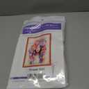 Foxhool Beginners Cross Stitch Kits Stamped Full Range of Embroidery Kits for Adults DIY Cross Stitches kit Embroidery Patterns for Needlepoint kit-Flower Girl 16x20 inch