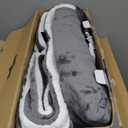 Get Trend Heated Blanket Electric Luxurious Fleece Queen Blanket, 9 Heat Settings & 12H Auto Shut-Off, Gifts for Grandma, Grandpa, Seniors, 90x90 in (Dark Grey, Queen US)