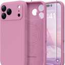 SuydanBox Magnetic for iPhone 17 Pro Max Case, Compatible with MagSafe, [Full Camera Protection][Screen Protector] Silicone Shockproof Protective Phone Case for iPhone 17 Pro Max 6.9", Blackcurrant