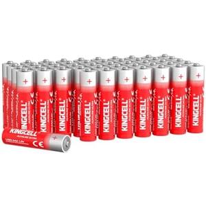 KINGCELL AAA Batteries 26 Count Pack, 1.5V Triple A Batteries with 10 Years Shelf Life, High Performance Alkaline AAA Batteries for TV Remote, Clock, Gaming Controller