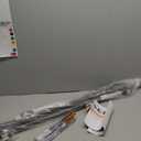 Upgraded 60" Wide Retractable Dog Gate with Reinforced Rods - Bottom Anti-Escape, 5 ft Retractable Baby Gates for Doorways Retractable Gates for Dogs Indoor/Outdoor Retractable Pet Gate, Gray ((33" Tall x 60" Wide))