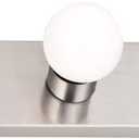 Design House 519280 Contemporary 3-Light Indoor Vanity Light Dimmable for Bathroom Bedroom Vanity Makeup, Satin Nickel