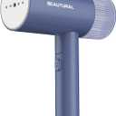 BEAUTURAL Steamer for Clothes, Portable Garment Wrinkle Remover, Fast 30s Heat-up, Foldable and Handheld, 120V Only (Not for 220V Europe), Blue