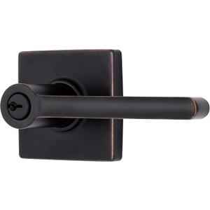 BRINKS  Contemporary Keyed Entry Door Lever, Tuscan Bronze - Designed for Sleek and Modern Homes and Blends Seamlessly with Interior Dcor (E2417-150) BRINKS  Contemporary Keyed Entry Door Lever, Tuscan Bronze - Designed for Sleek and Modern Homes and Blends Seamlessly with Interior Dcor (E2417-150)